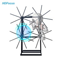 2x2 180cm 3d Holographic Fan Splicing Display