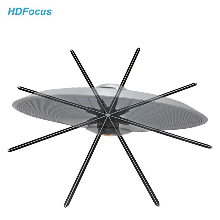 3d Holographic Display Led Fan