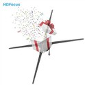 3D Holographic Led Fan Hologram Fan 100Cm 3D Holographic