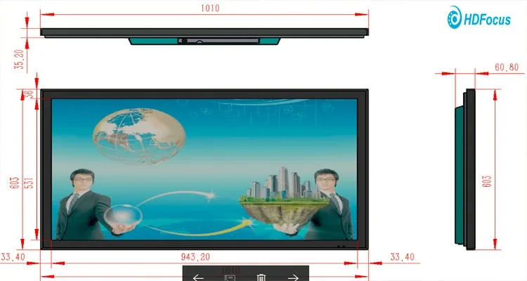 product-1-1 43 Inch Indoor Standalone Digital Signage Menu Board Advertising Screens for Sale Online Support 1 YEAR